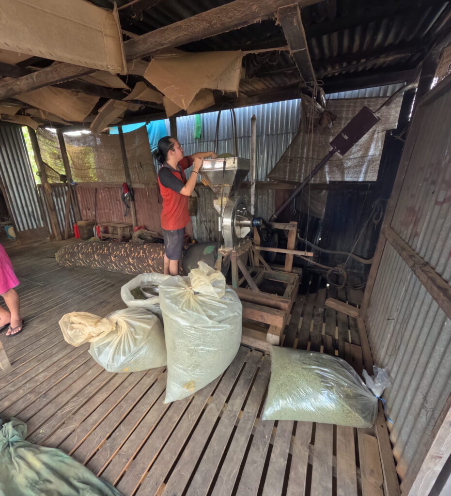 kratom grinding powder