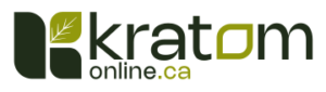 logo kratom online, white background